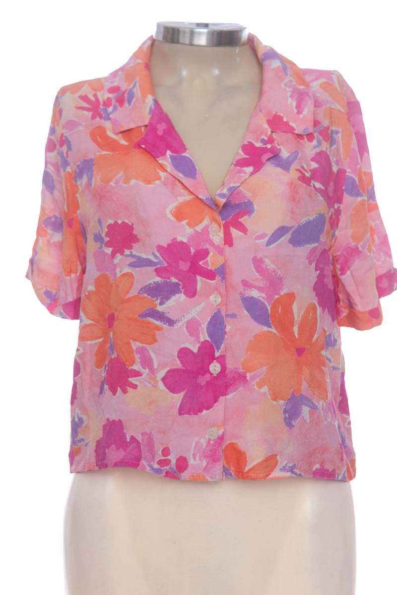Blusa color Fucsia - Bershka