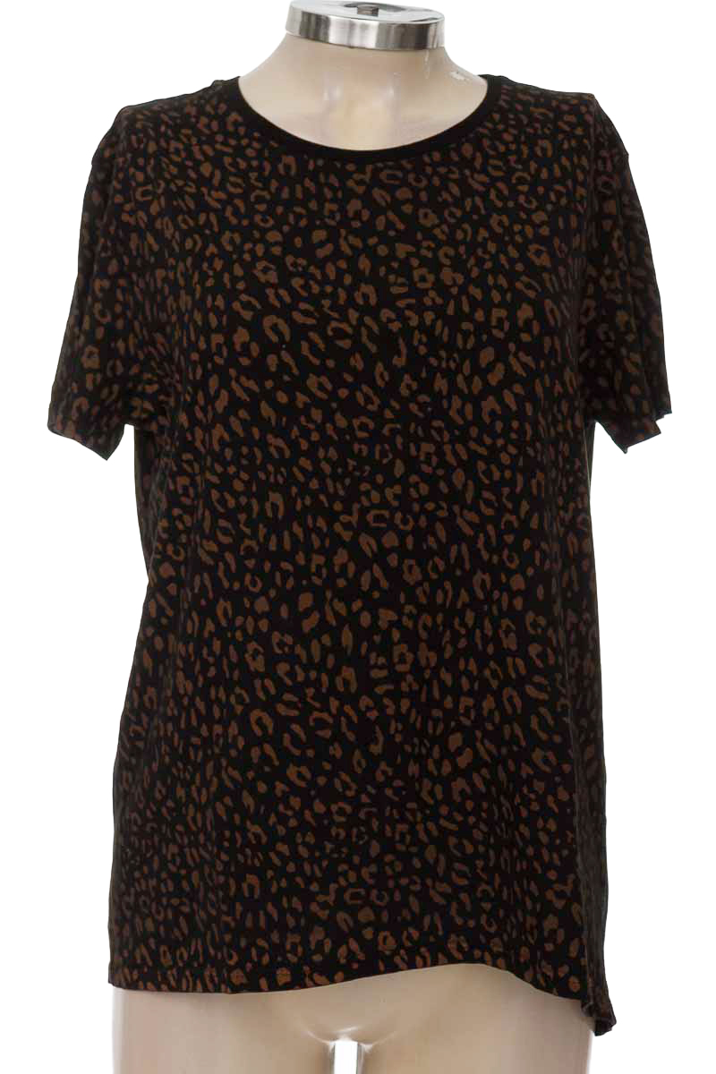 Top / Camiseta color Negro - Zara