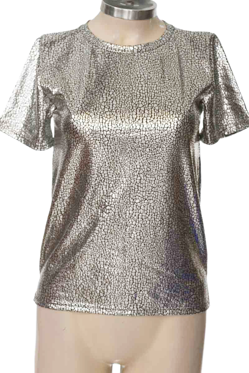 Top / Camiseta color Plateado - Eva Pink