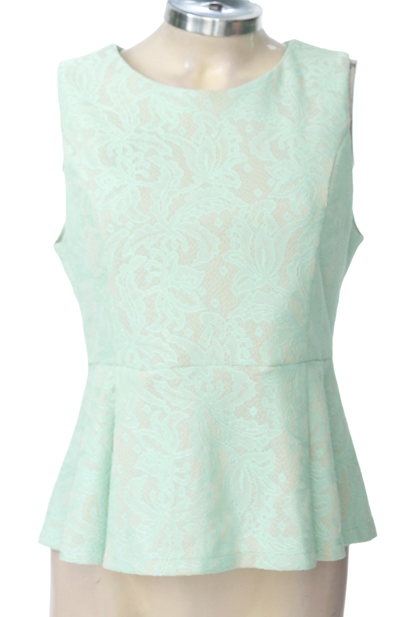 Top / Camiseta color Aguamarina - Forever 21