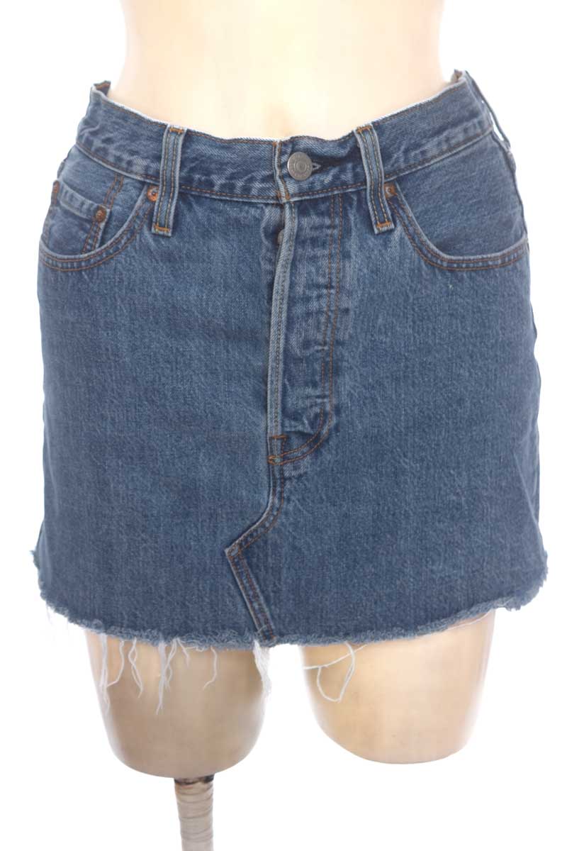 Falda color Azul - Levi Strauss & Co