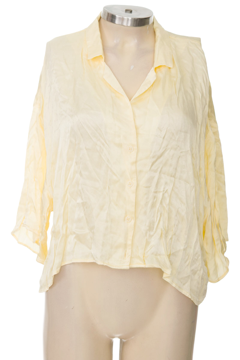 Blusa color Amarillo - Zara
