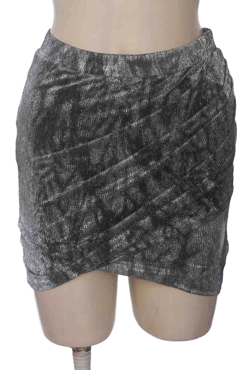 Falda color Plateado - MNG