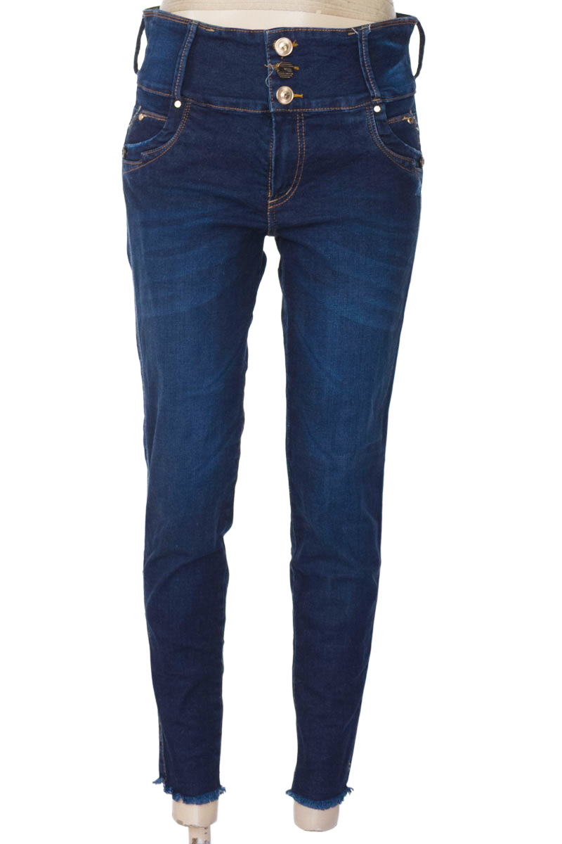 Pantalones color Azul - Silvana