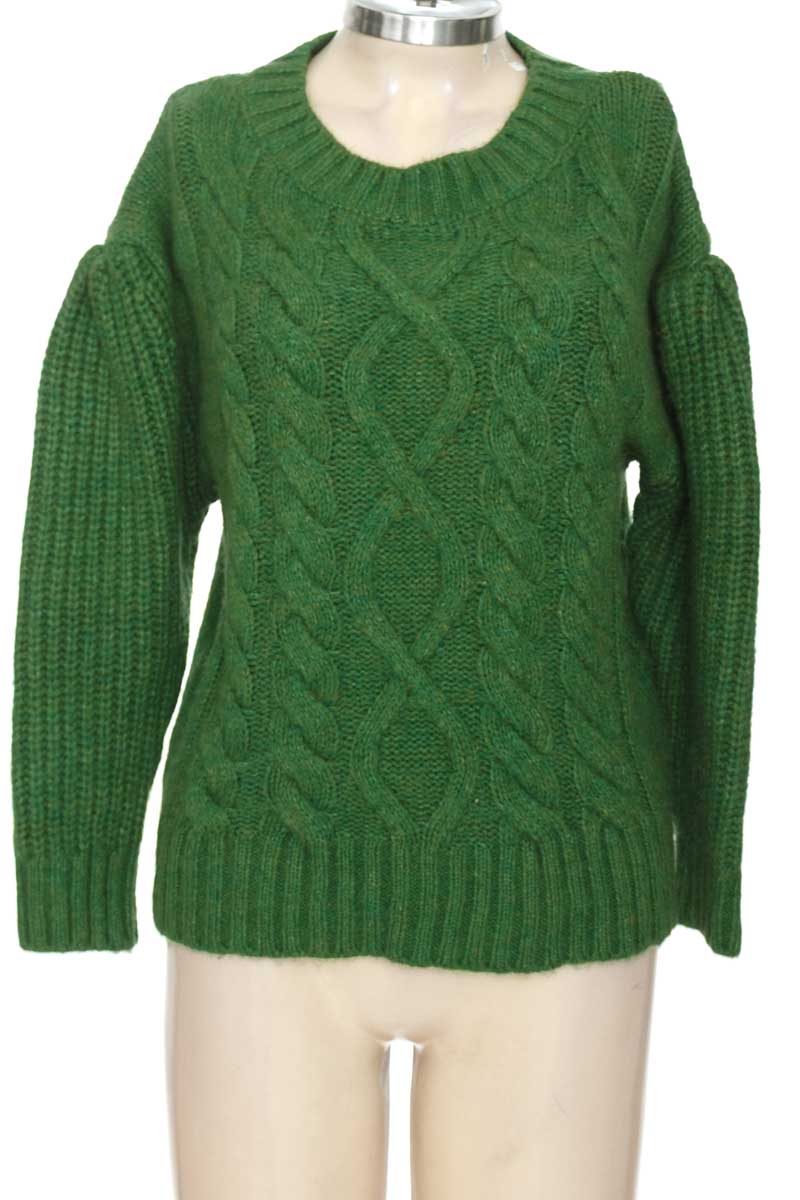 Sweater color Verde - XUSS
