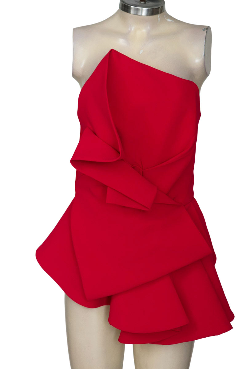 Blusa color Rojo - Maria Elena Villamil