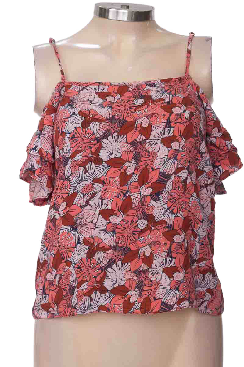 Top / Camiseta color Café - Oxford