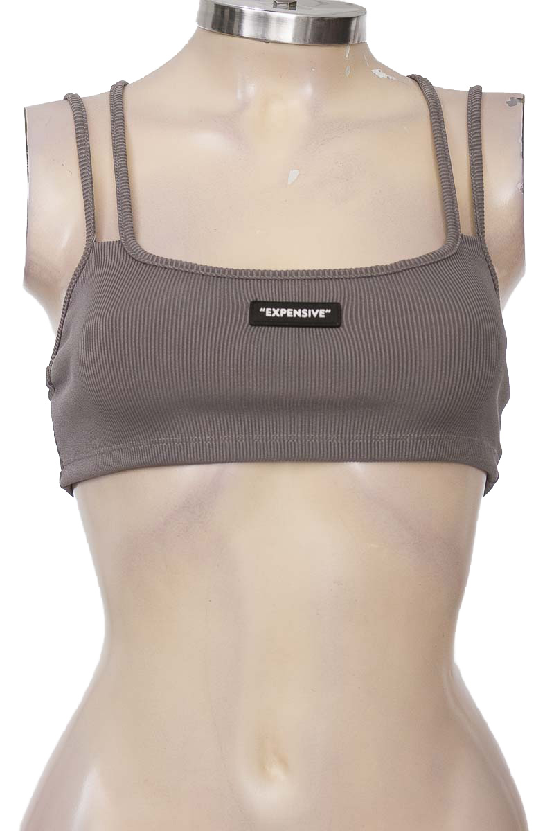 Top / Camiseta color Gris - Shein