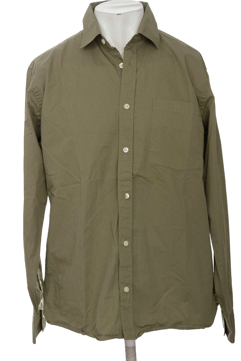 Camisa color Verde - Zara